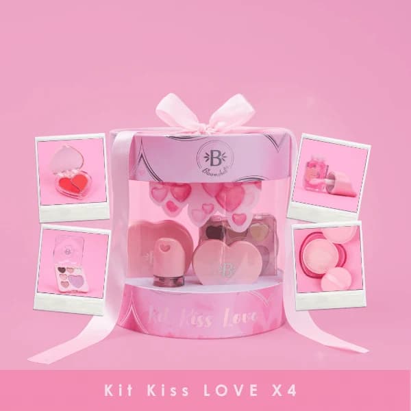 Kit kiss Love x4