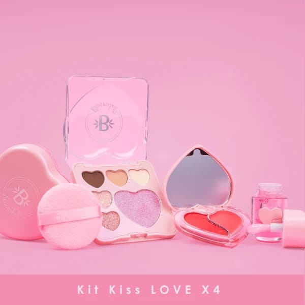 Kit kiss Love x4